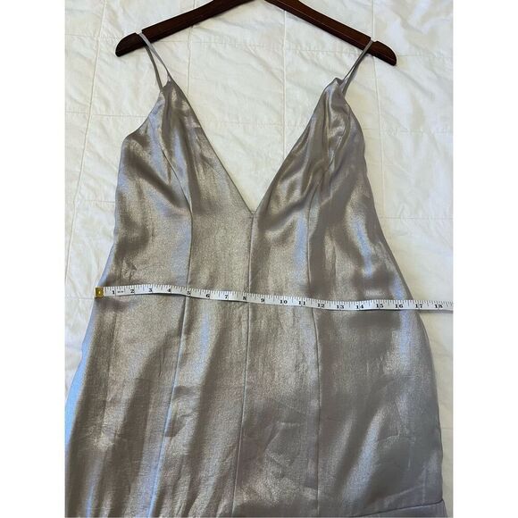 COS METALLIC SLIP DRESS - Picture 12 of 16
